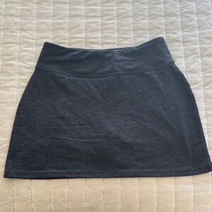 Tangerine Heather Grey Tennis Skort